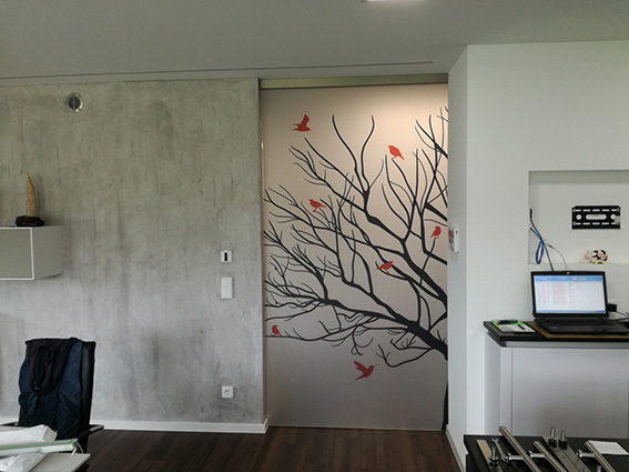 Sichtschutzfolie bedruckt